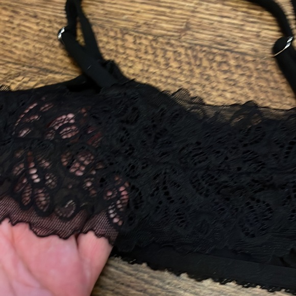 Unstructured Bralette with Back Lace - Picture 3 of 6